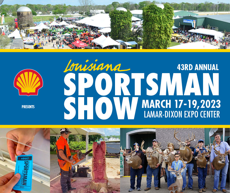 We're back at the Louisiana Sportsman Show! - Back Roads Apparel